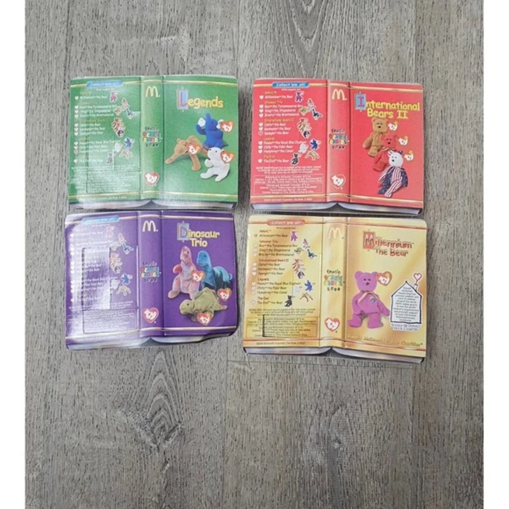 Vintage McDonalds Teenie‎ Beanie Babies Millennium Legends